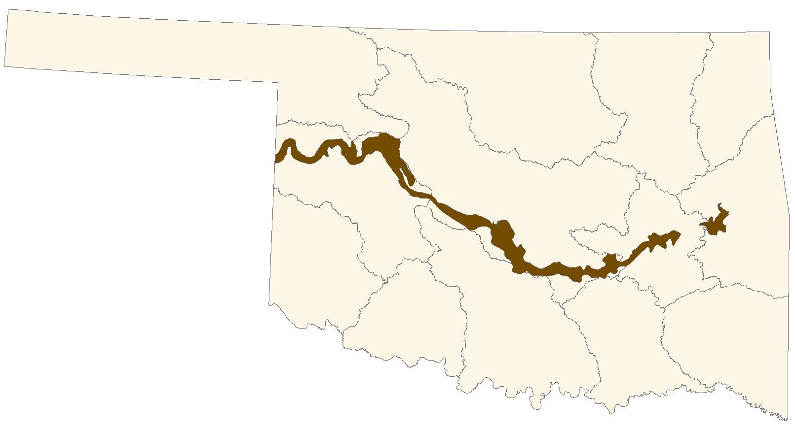 Canadian River Aquifer Map